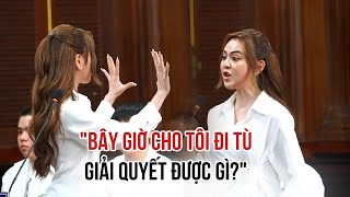 Trang Nemo đỏ mắt bào chữa “Bây giờ cho tôi đi tù giải quyết được gì” [upl. by Iphigenia]