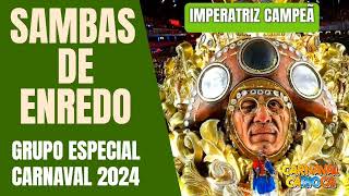 CD Sambas de Enredo 2024  Grupo Especial  Rio de Janeiro [upl. by Kielty]