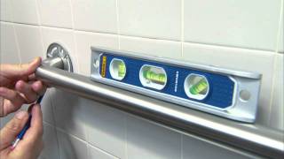 Grab Bar Installation For An Accessible Bathroom [upl. by Ecerahs450]