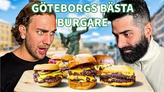 VI GICK PÅ JAKT EFTER GÖTEBORGS BÄSTA BURGARE [upl. by Lapham]