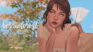 🌲gshade tutorial  berrieforest preset  los sims 4 tutorial [upl. by Jonny]