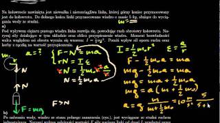 fpb112  Kołowrót  MAJ 2005  A2  Matura z fizyki [upl. by Anieral458]