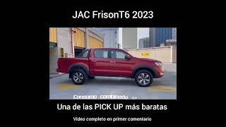 Cual es la pickup mas barata de México JAC frison T6 [upl. by Chariot]