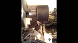 Regrooving skate wheels using a Lathe [upl. by Nonohcle868]