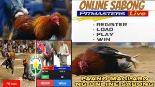 HOW TO PLAY ESABONG ONLINE HOW TO REGISTER PITMASTERS LIVE STEP BY STEP [upl. by Fugere690]