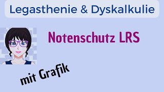 Legasthenie und Dyskalkulie Notenschutz LRS [upl. by Ettevad]