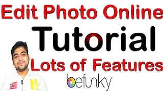 Edit Your Photo Online  Lots of Features  Photo Editor  Befunky Tutorial  Hindi [upl. by Asiluj]