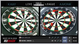 The MODUS ICONS OF DARTS LIVE LEAGUE WEEK 4 DAY 2 [upl. by Nosiaj334]