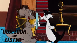 Hop Look and Listen 1948 Looney Tunes Sylvester and Hippety Hopper Cartoon Short Film  Review [upl. by Ennovaj]