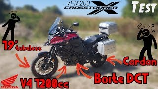 quotTestquot Quand Honda fait nimporte quoi il le fait bien 🤪 quotVFR 1200 X Crosstourer DCT de 2017quot [upl. by Ynnaffit]