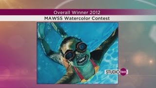 Studio 10 mawss watercolor contest [upl. by Ahseem682]