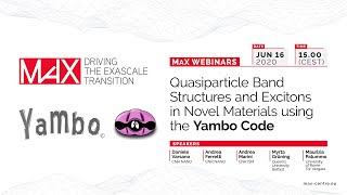 Quasiparticle Band Structures and Excitons in Novel Materials using the Yambo Code [upl. by Nnayrrehs]