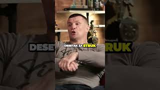 Legendarni quotNoge na Ramenaquot Vic Mirka Cro Copa crocop mirkocrocop podcast mma balkan shorts [upl. by Hareenum]