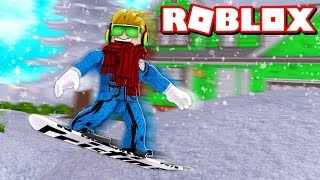 ULTIMATE TRICKS WITH A SNOWBOARD in ROBLOX SHRED [upl. by Miun]