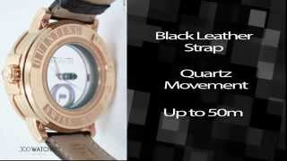 Mens Quinting Watch Q4PGL60 Mysterious Quardinal 18k Rose Gold Quartz Watch [upl. by Eixel]