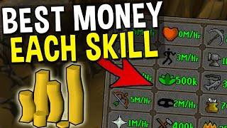 The 10 Best Skilling Money Makers in Oldschool Runescape OSRS [upl. by Cissie]