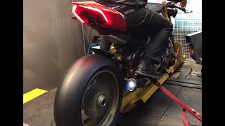 Ducati Panigale V4R Dyno run [upl. by Carter]