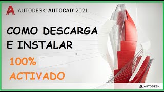 ✅ Como descargar e instalar AutoCAD 2021 Activado Legal con Licencia Educativa [upl. by Iveson]