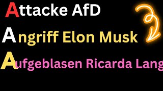 AfD Politiker werden attackiert und aufgeblasene Ricarda Lang als MöchteGernExpertin [upl. by Drofhsa]