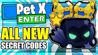 Pet Simulator X CODES FREE PETS ALL 2 NEW SECRET ROBLOX Pet Simulator X CODES [upl. by Ayak]