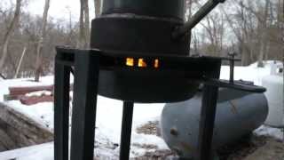 Waste Oil Heater Experiment 2 [upl. by Deirdre937]