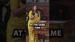 Palki Sharma at the Oxford Union [upl. by Eleira]