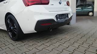 2019 BMW M140i xdrive OPF exhaust sound cold start comfort mode [upl. by Adrian417]