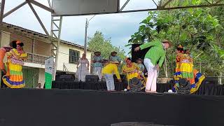 MUESTRA FOLCLORICA ENCUENTRO NACIONAL e INTERNACIONAL MERCEDES MONTAÑO CALIVALLE DEL CAUCA [upl. by Lanaj837]