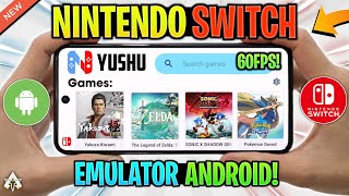 🔥 NYUSHU EMULATOR ANDROID V10  SETUPSETTINGSGAMEPLAY  BEST NINTENDO SWITCH EMULATOR [upl. by Maitland]