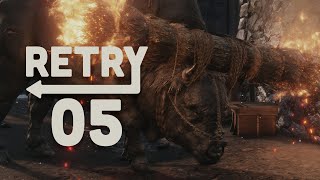 Retry Sekiro – Ep5 The Blazing Bull amp the Abandoned Dungeon [upl. by Atinwahs196]