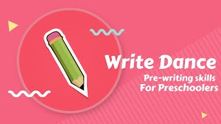 Write Dance Butterfly PreWriting skills for preschoolers [upl. by Clothilde]