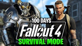 I Survived 100 Days in Fallout 4 Survival Mode [upl. by Richmound]