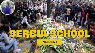 Serbia school incident [upl. by Burlie]