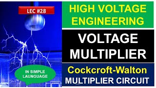 Voltage Multiplier Circuit CockcroftWalton Circuit highvoltage voltagemultiplier viral [upl. by Ophelie]