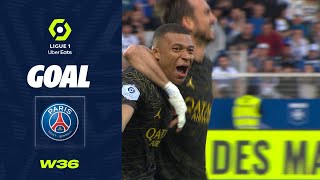 Goal Kylian MBAPPE 6  PSG AJ AUXERRE  PARIS SAINTGERMAIN 12 2223 [upl. by Atilal]