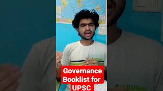 Important Governance book for UPSC  GS2 Governance booklist for upsc  governance upsc shorts [upl. by Brodench]