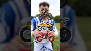 QUI EST LE PLUS RAPIDE  😳 VTT vs PIT BIKE vs MOTOCROSS [upl. by Akimak]