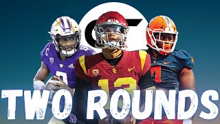 TWO ROUND PFN 2024 NFL Mock Draft  Mock the Mock [upl. by Ready]