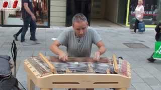 ★ Juraj Slovakia Cimbalom Vienna Street Performers by RussianAustria Full HD [upl. by Tymes]