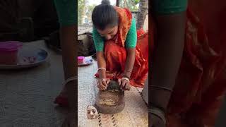 ai ki banacha dola di😱😱😱 love mini cooking ld trending village [upl. by Hedi]