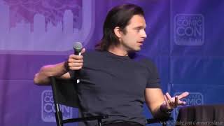 Sebastian Stan  Speaking Romanian to his Fans  Salt Lake Comic Con 2015 Eng Subtitles [upl. by Yuh]