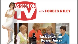 Forbes Riley Hosts Jack Lalanne Power Juicer Infomercial [upl. by Garda]