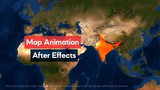 Map Animation Reel  v1 geolayers maps Freelancemotiongraphics [upl. by Darees197]