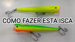 Tutorial completo isca de Bico de silicone do Fábio Baca [upl. by Shaw]