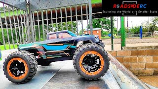 Haiboxing 16889 RC Truck Skate Park Bash Session and Durability Test [upl. by Tyra]