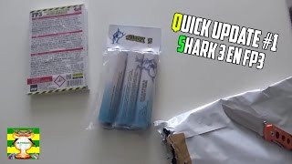 ZIEKE VUURWERK UNBOXING  Shark 3 en meer  Quickupdate 1 [upl. by Platus361]