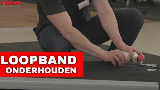 Loopband onderhoud advies video Fitshop [upl. by Tommie]