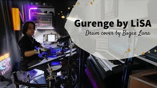 Gurenge Demon Slayer  LiSA  Drum Cover by Bogex Luna [upl. by So948]