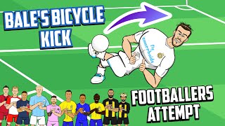 💥BALES EPIC BICYCLE KICK💥 Champions League Final vs Liverpool Footballers Attempt Frontmen 65 [upl. by Elvie]