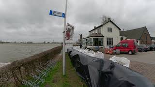 Hoog water de IJssel Deventer Olst [upl. by Adnamar]